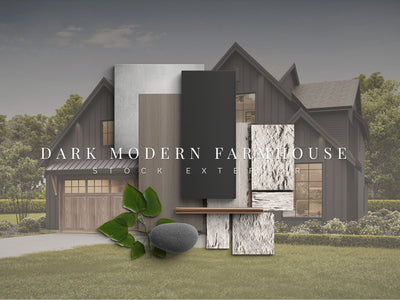 Dark Modern Farmhouse Stock Exterior Package